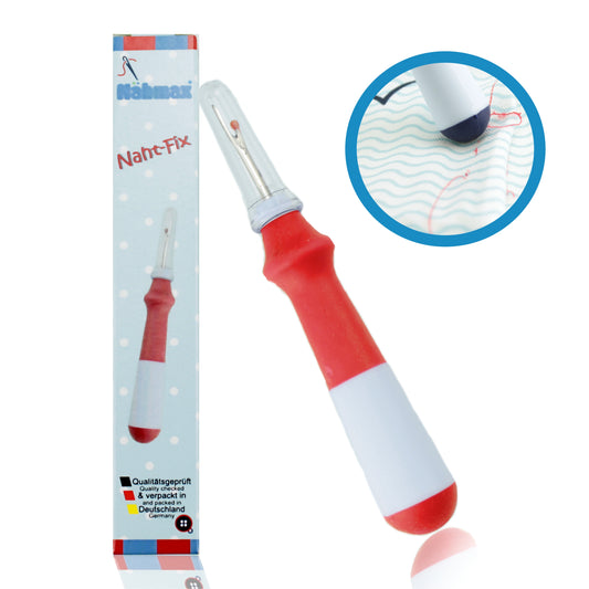 Nähmax Naht-Fix seam ripper red with eraser function 314990