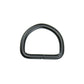 Half Round Rings 30mm 314245 D Rings Black